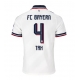 Bayern Munich Jonathan Tah #4 Replike Gostujuci Dres 2026-27 Kratak Rukav